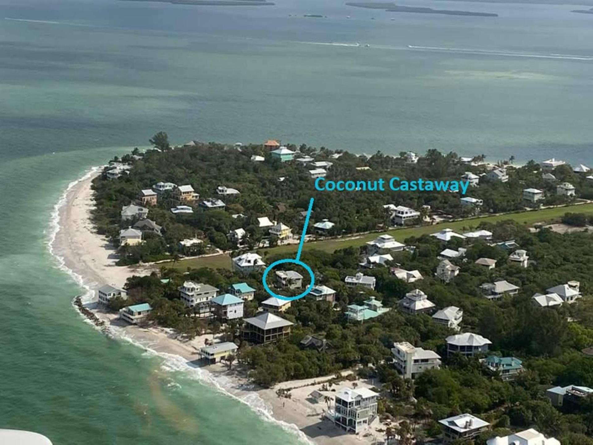 Coconut Castaway - Ocean Views, Walk To Beach, Golf Cart, Club Pool